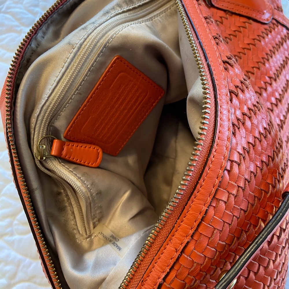 Coach Outlet Leather Bag - Picture 3 of 10